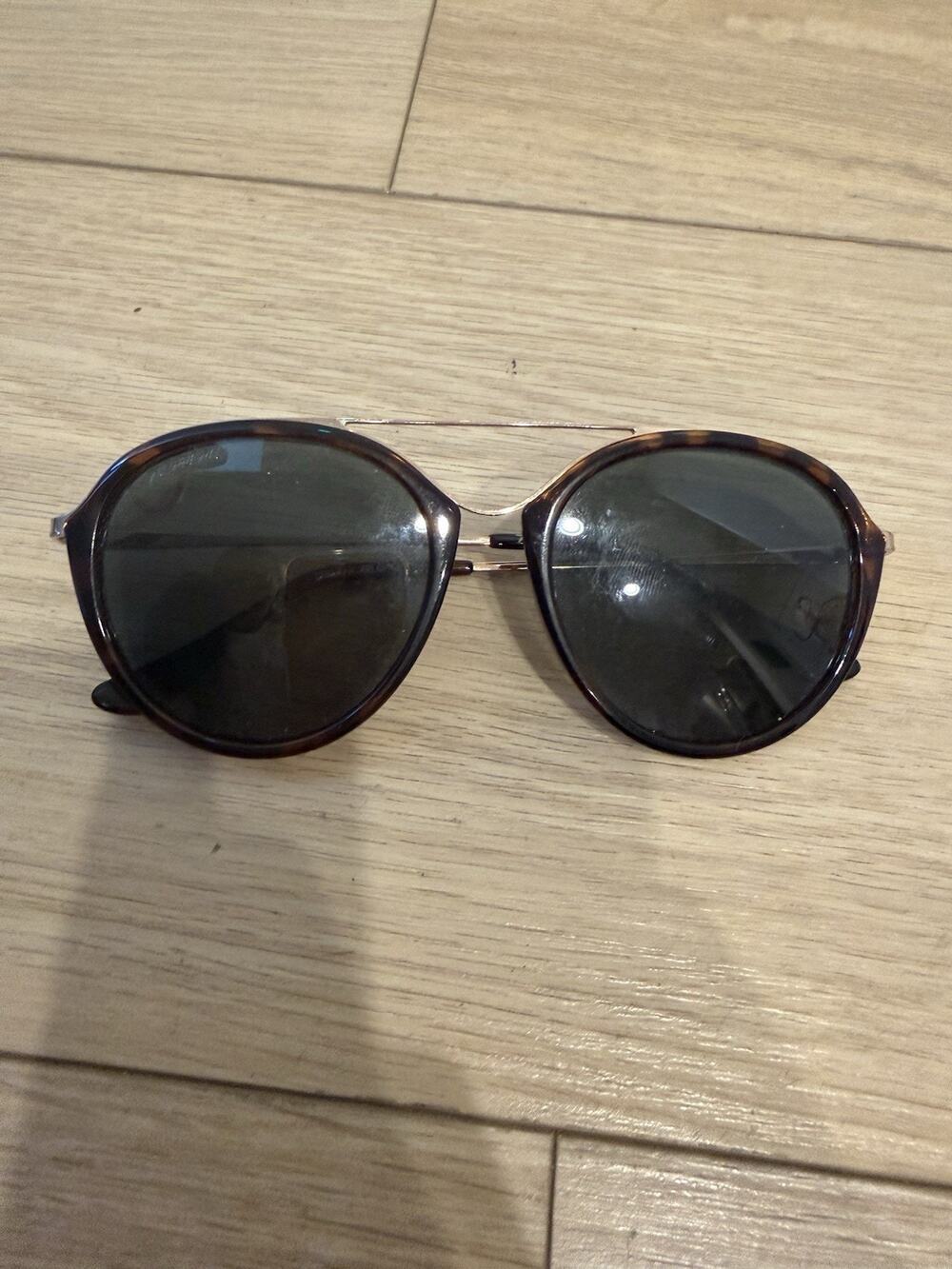 PEPPERS LP5730 5 ARLO Brown Gold Tortoise Round Unisex Polarized Sunglasses